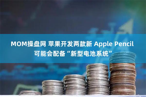 MOM操盘网 苹果开发两款新 Apple Pencil 可能会配备“新型电池系统”